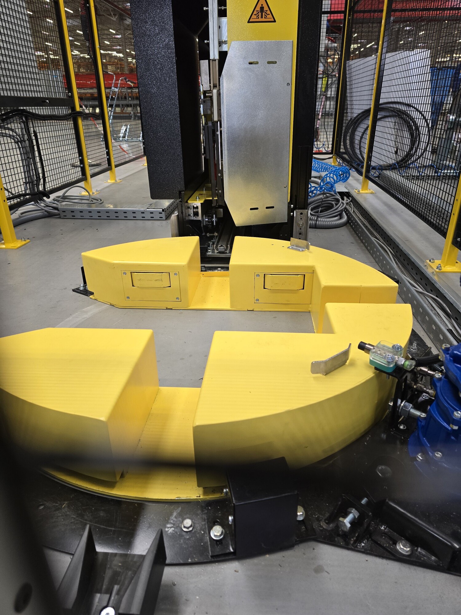 Automatyczne opasywanie palet w logistyce 3 | Realizacja Transaco