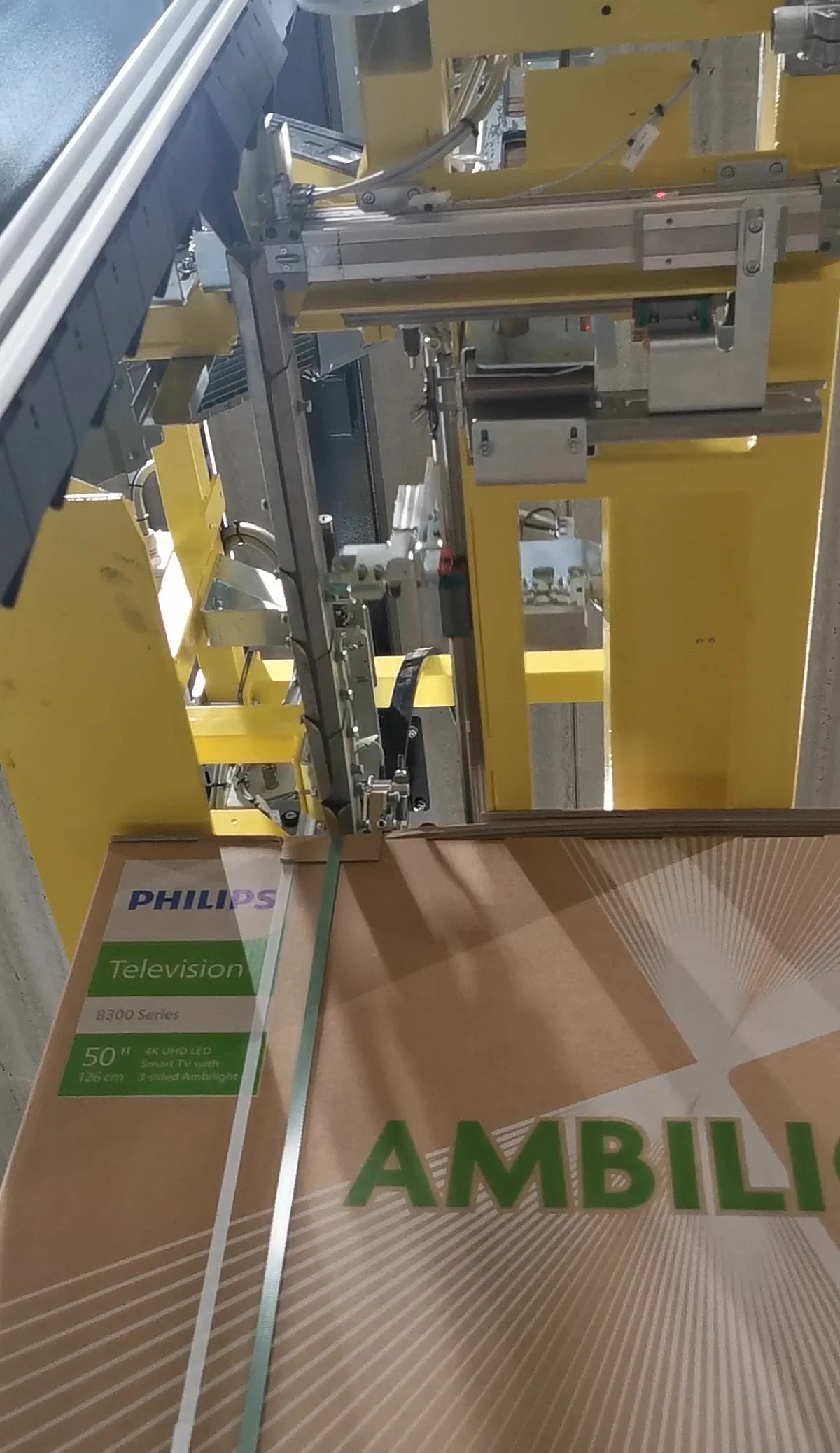 Automatyczne pakowanie RTV 4 - Realizacje - Transaco